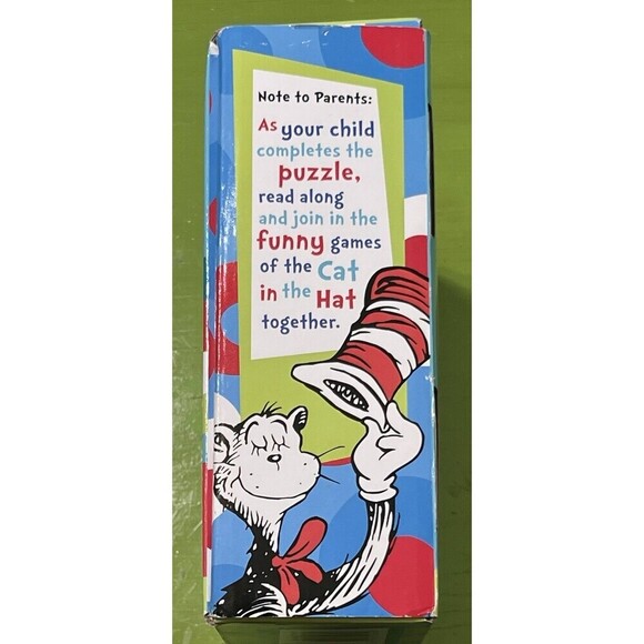 2010 Dr. Seuss The Cat in the Hat 48pc Children's Floor Puzzle - Picture 3 of 5